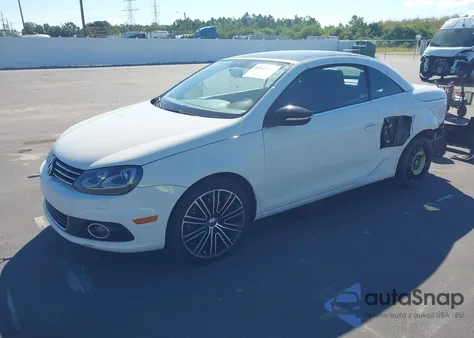 2014 Volkswagen Eos Sport из США, поврежденный, VIN WVWBW8AH4EV000930